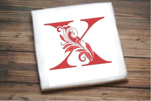 Elegant Floral Alphabet Letter X Review