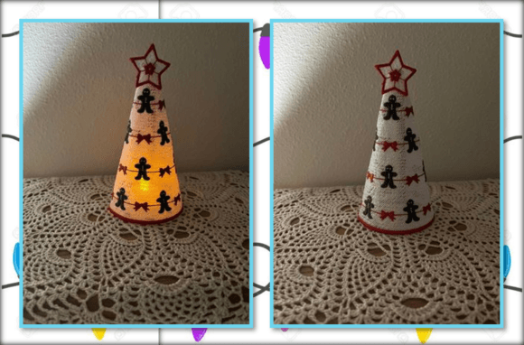 Ginger Bow Tree-FSL: A Business-Ready Holiday Embroidery Design