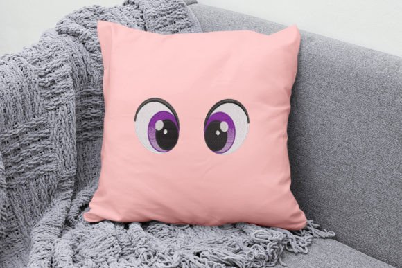 Gradient Cartoon Eyes: A Seasonal Embroidery Review